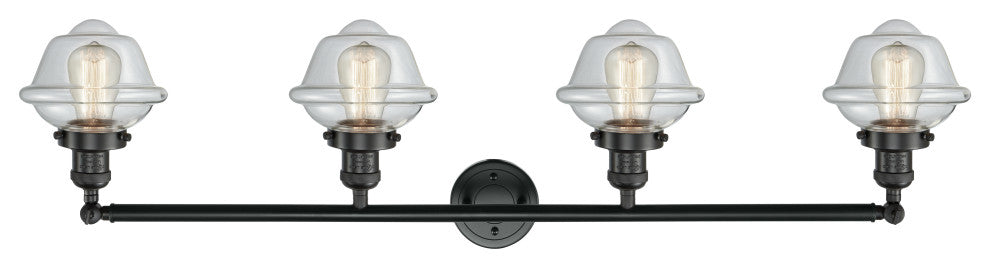 INNOVATIONS LIGHTING 215-BK-S-G532 4 Light Small Adjustable Bathroom Fixture