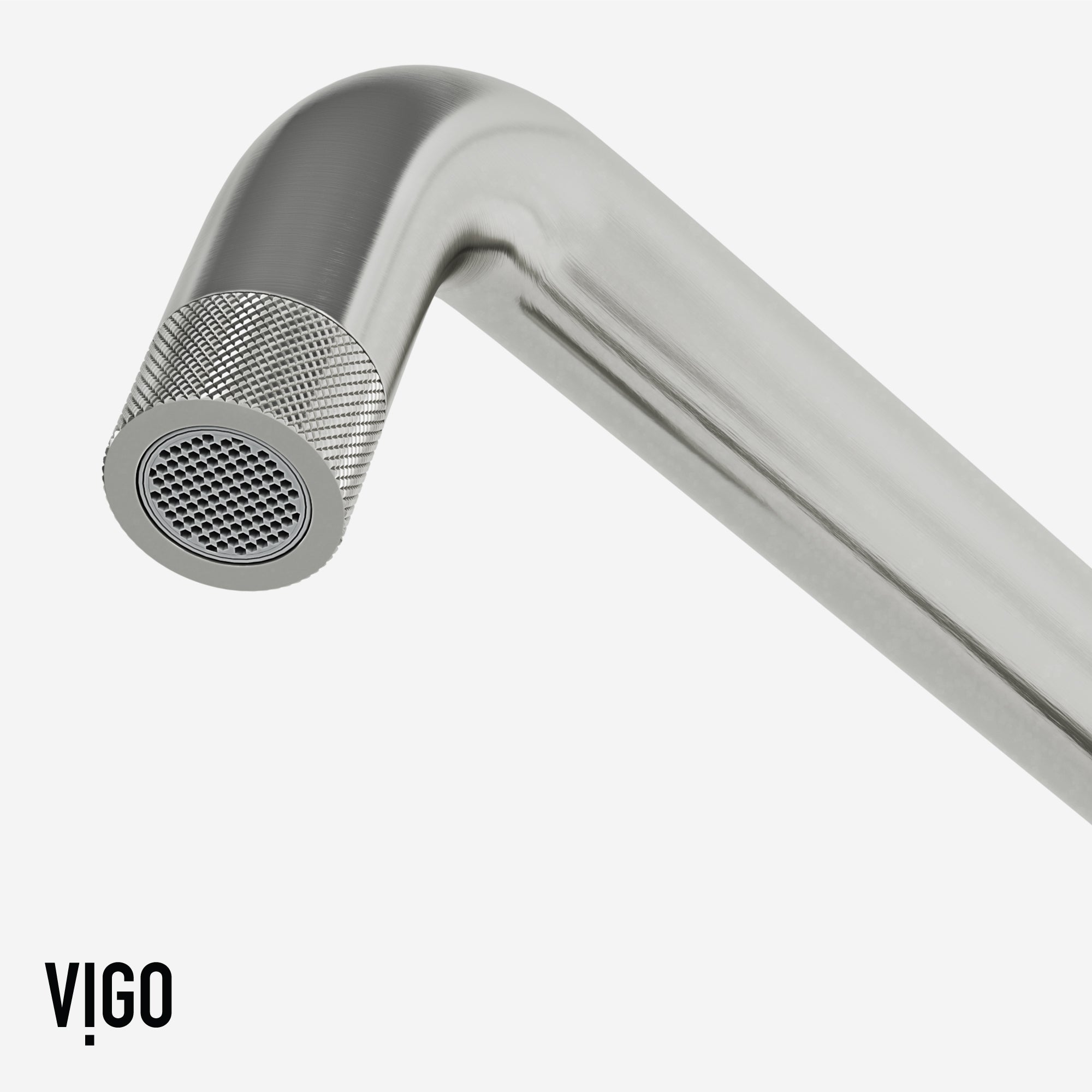 VIGO Cass 12" H 2-Handle Widespread Bridge Pull-Out Sprayer Kitchen Faucet, Stainless Steel