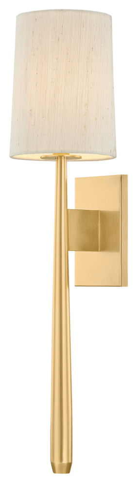 Hudson Valley Lighting Bridgeton Wall Sconce, Aged Brass