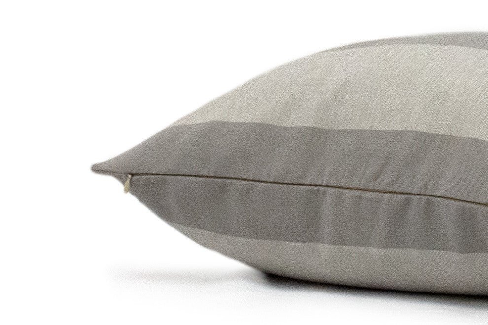 Graystone Stripe Cushion Cover, 13" X 18"