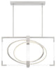 George Kovacs P2267-084-L, Double Take, 32" LED Island