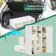 Costway Portable Closet Clothes Foldable Armoire Wardrobe w/ 12 Cubby Storage