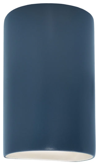 Ambiance Small Cylinder Wall Sconce, Open Top & Bottom, Midnight Sky, LED