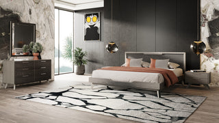 Nova Domus Soria Modern Gray Wash Nightstand