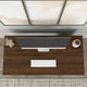 kathy ireland Home by Bush Furniture Madison Avenue 48W Writing Desk with Cubby