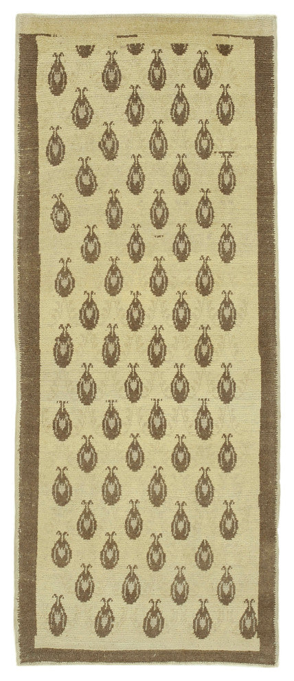 Rug N Carpet - Hand-knotted Turkish 2' 11'' x 7' 1'' Unique Wool Rug