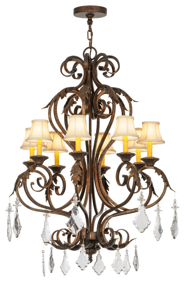 30W Josephine 8 LT Chandelier