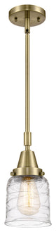 Innovations 447-1S-AB-G513-LED 1-Light Mini Pendant, Antique Brass