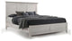 San Mateo Complete Standard Bed, Rustic White, King