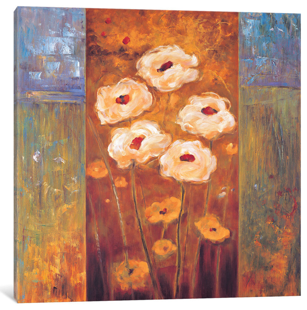 "Getting Together I" by Brian Francis, Canvas Print, 18"x18"