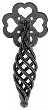 Renovators Supply Black Cabinet Knob 4.5 in Birdcage Style Drawer Pull Handles