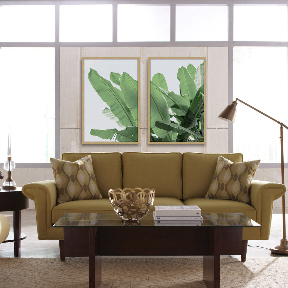 Palm Bay Diptych, 48x36