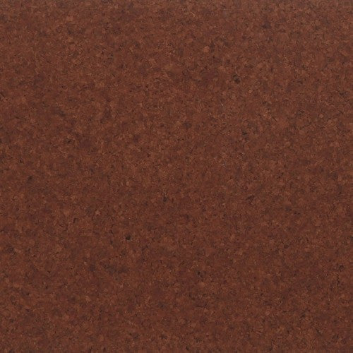 Adhered Floor Tiles Solid Cork Flooring, Terracotta