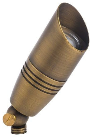 Outdoor Directional Spot Light Solid Brass Bronze Finish Landscape Lighting