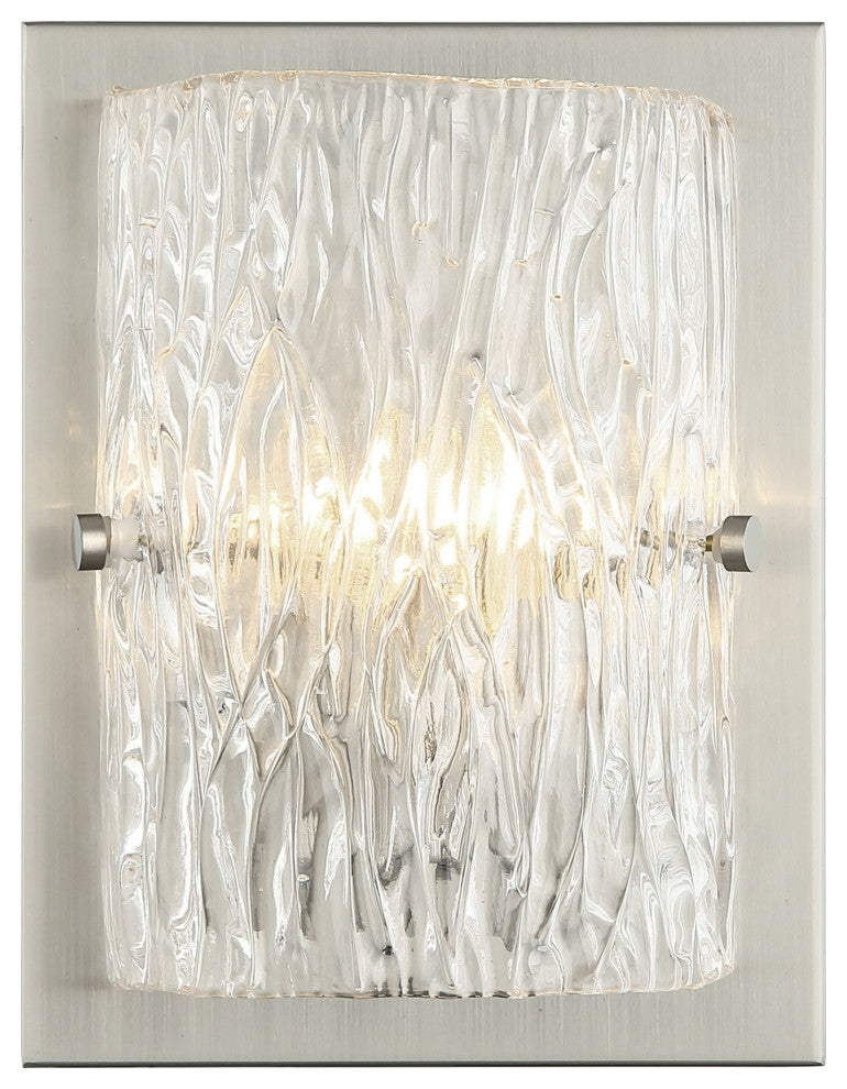 Morgan 1-Lt Sconce - Brushed Nickel