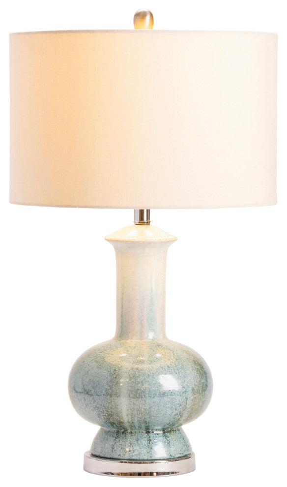 Sea Breeze Table Lamp, 28"Height, Cream Linen Shade
