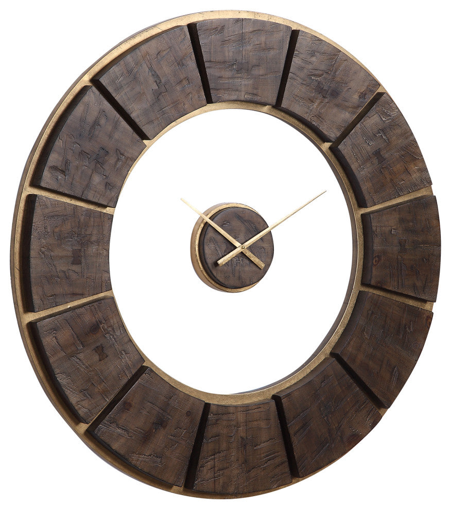 Uttermost Kerensa Wooden Wall Clock