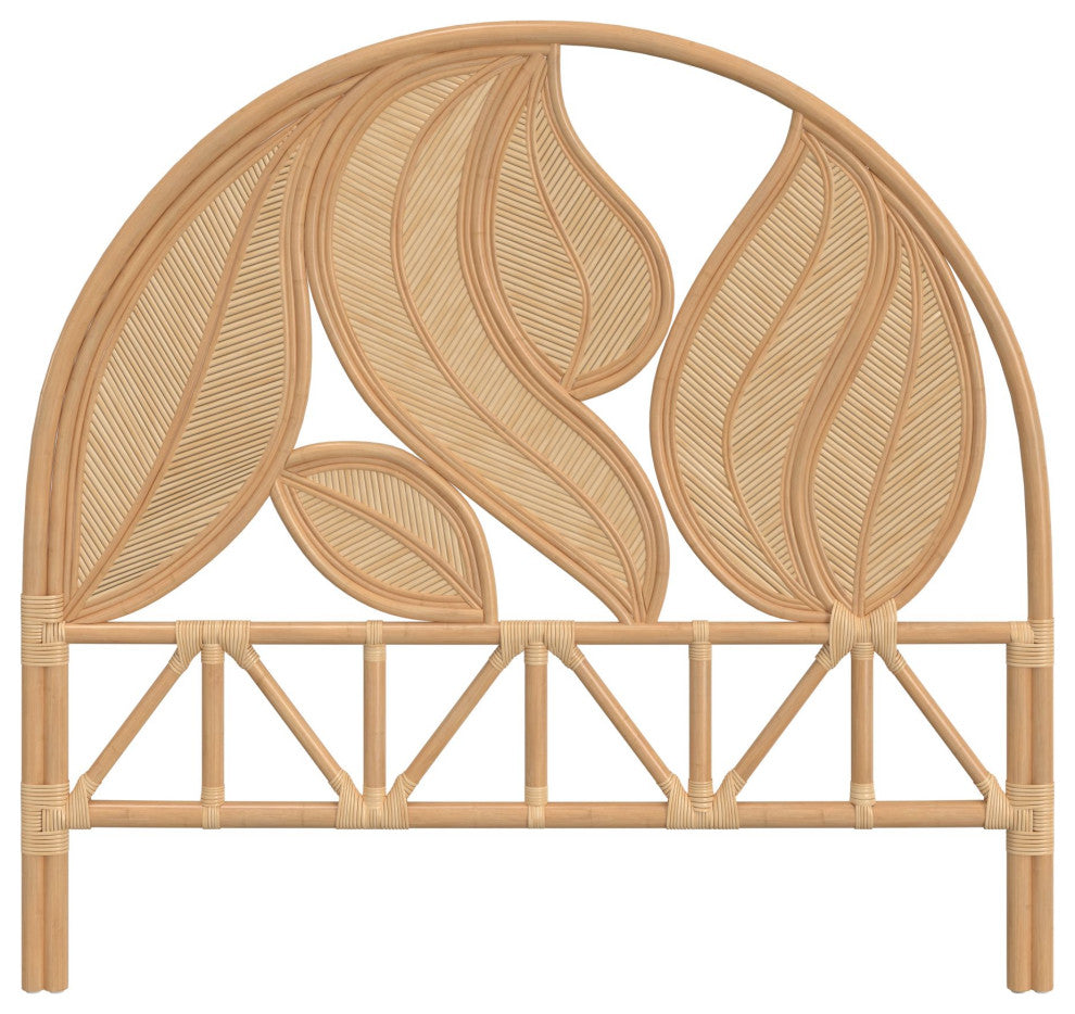 Palm Springs Rattan Headboard, Natural, Twin Size