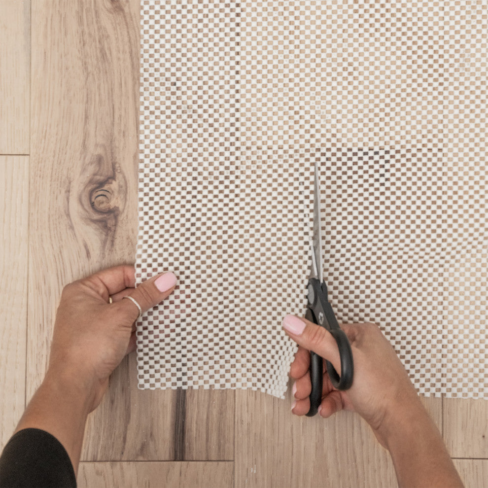Super Grip Traditional Area Rug Pad, Cream, 2.7''x7''
