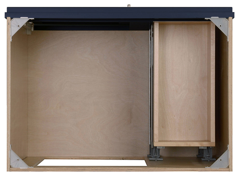 Blue Topaz 30" 1 Door 2 Drawer Left Vanity
