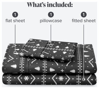 1800 Microfiber Sheet Set, Alpine, Twin
