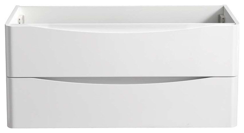 Fresca Tuscany 40" Gloss White Wall Hung Cabinet