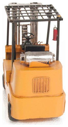 HANDMADE PROPANE FORKLIFT METAL Collectible Metal scale model Forklift