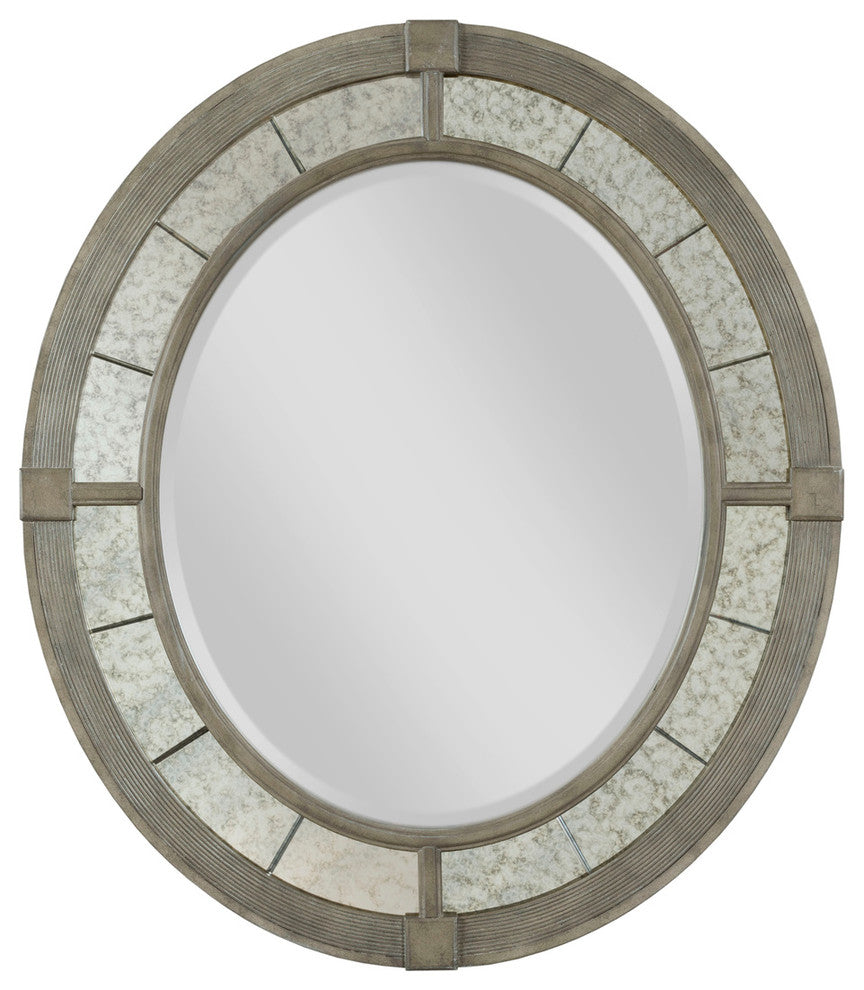 American Drew Savona Rococo Oval Mirror, Versaille 654-020