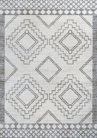 Amir Moroccan Beni Souk Rug, Cream/Gray, 12 Ft. X 15 Ft.