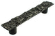 Bark 6" Pewter Cabinet Hardware Pull, Black Iron