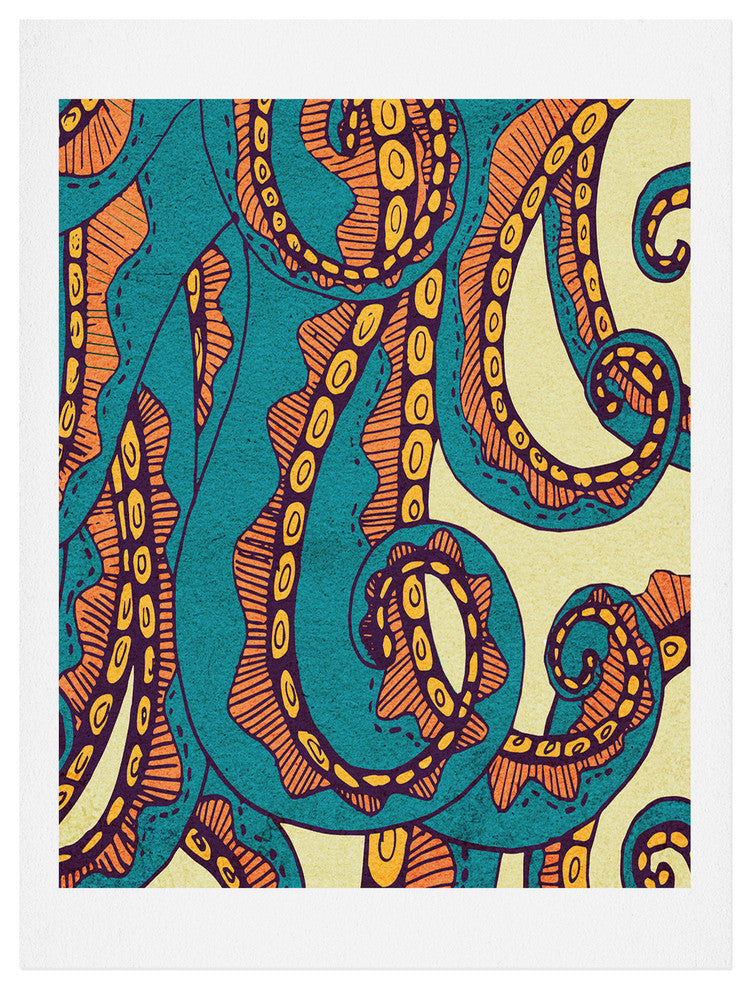 Deny Designs Arcturus Octopus Art Print