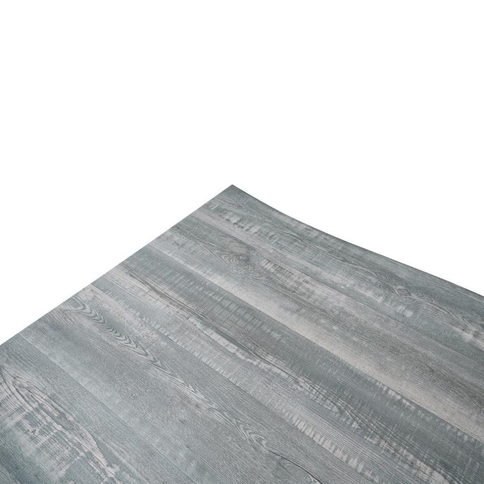 Ravenna 63" Rectangular Dining Table with MDF Tabletop and Metal Legs, Sunbleached Grey