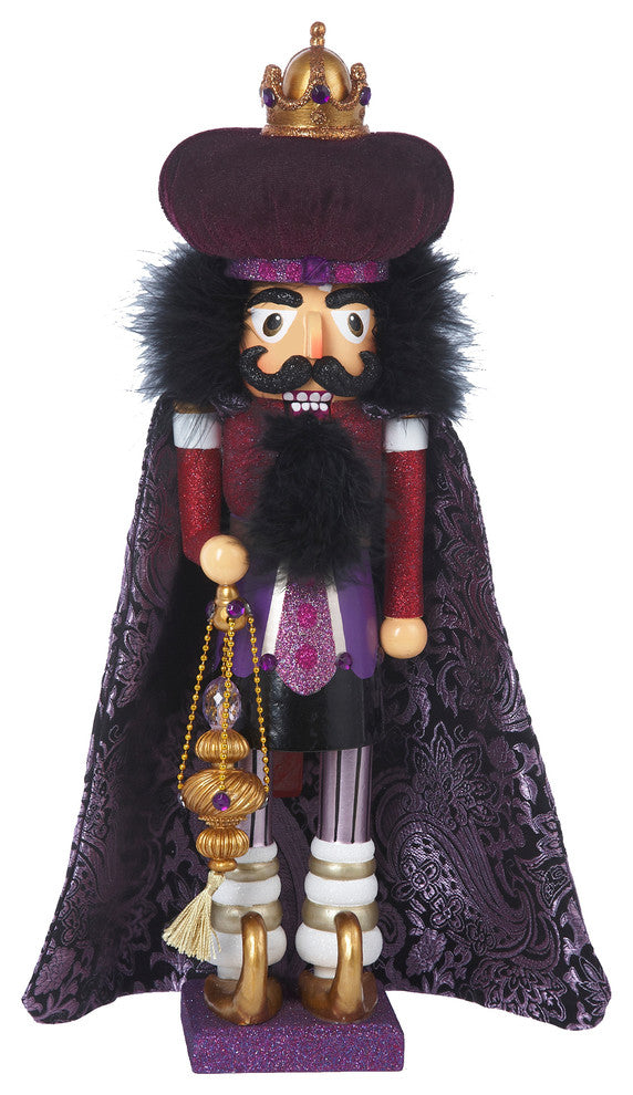 18" Hollywood Purple King Nutcracker