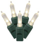 Vickerman X6G7501Pbg 50 Warm White Italian Led, 25' Christmas Light Strand