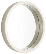Triton Round Mirror, Wh, Large