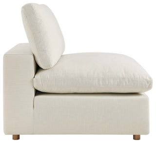 Commix Down Filled Overstuffed 5-Piece Sectional Sofa, Light Beige