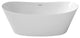 Perlato Volos 65" Freestanding Soaking Tub, White
