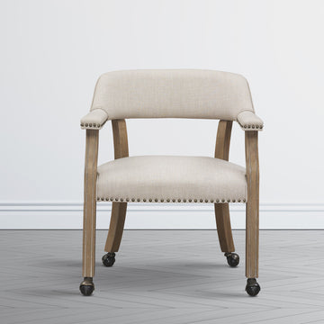 Millstone Caster Game Chair, Sand