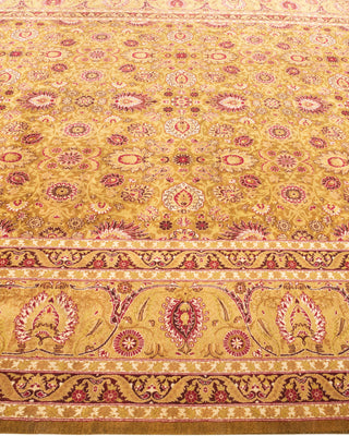 Mogul, One-of-a-Kind Hand-Knotted Area Rug Yellow, 8' 1" x 10' 5"