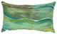 Visions IV Swell Indoor/Outdoor Pillow Seaglass 12"x20"