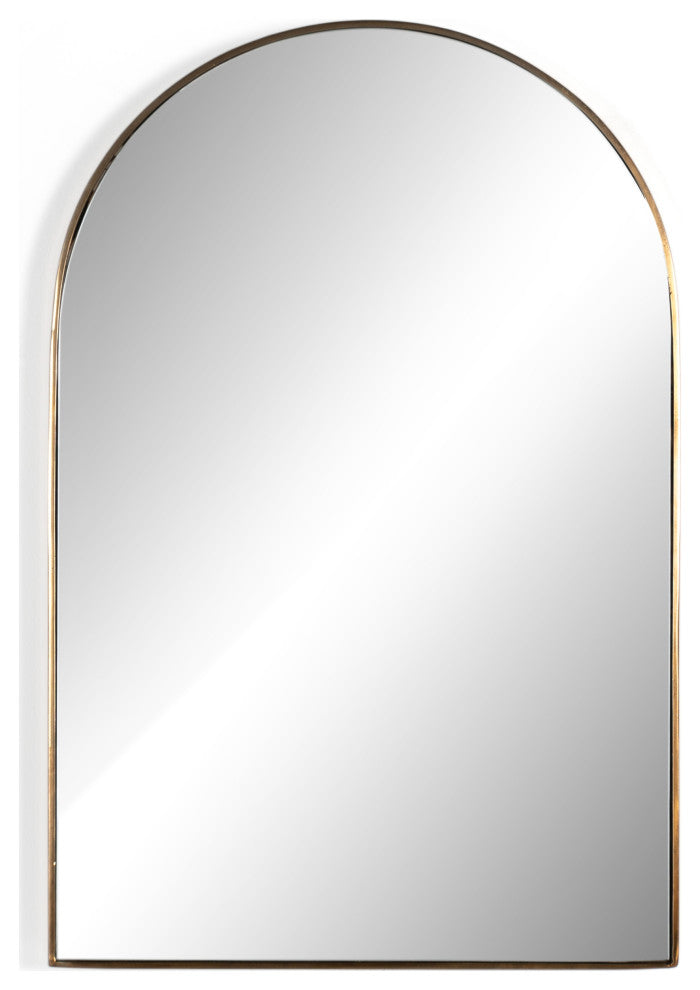 Georgina Small Mirror-Polished Brass
