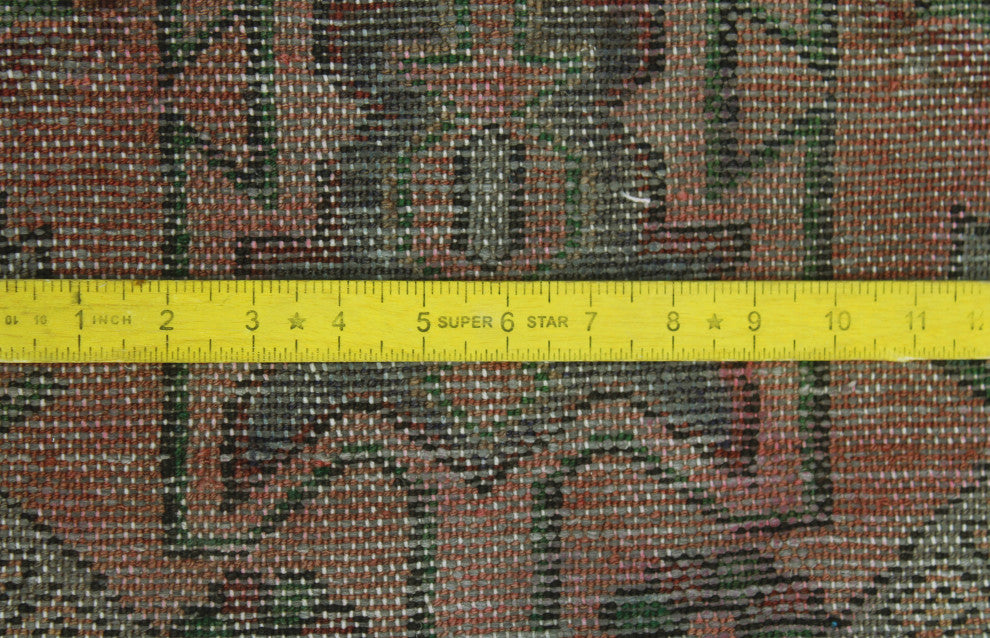 Semi Antique Waymon Red/Gray Rug, 3'7x7'5