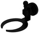 Retro-Dot Wall-Mount Soap Dish, Matte Black