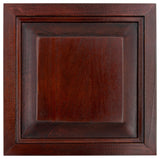 Extra Wide Oak Kitchen Pantry With Shutter Doors, Concord Cherry