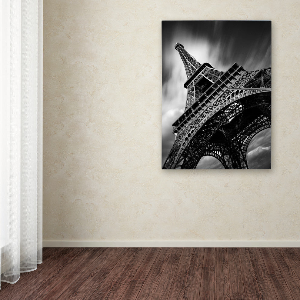 "Eiffel Tower Study II" Canvas Art by Moises Levy