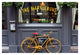 "Marylebone Bike" Digital Paper Print by Keri Bevan, 26"x18"