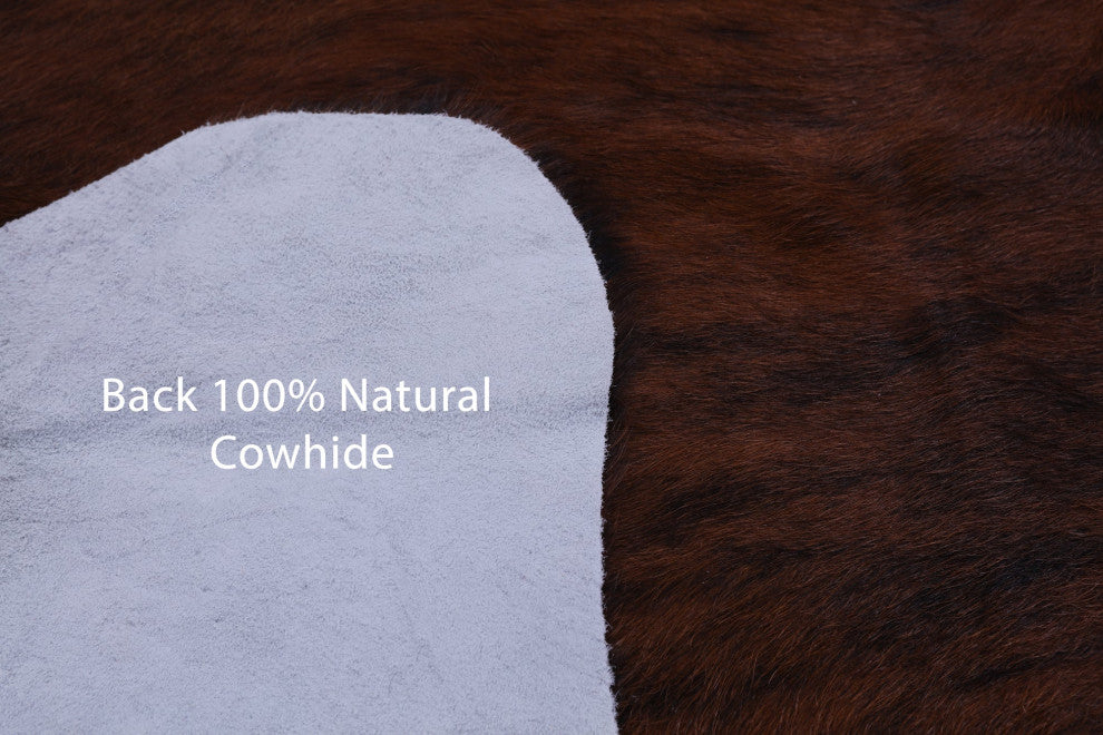 Brindle Natural Cowhide Rug 6' 0" X 5' 11" C2035