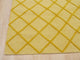 Handmade Wool Yellow Transitional Trellis Xavier Rug, 8'x10'