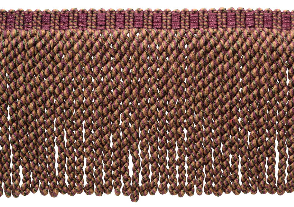 Bullion Fringe Trim Fringe Trim, Color# P51 - Harvest Brown [18 Yards]
