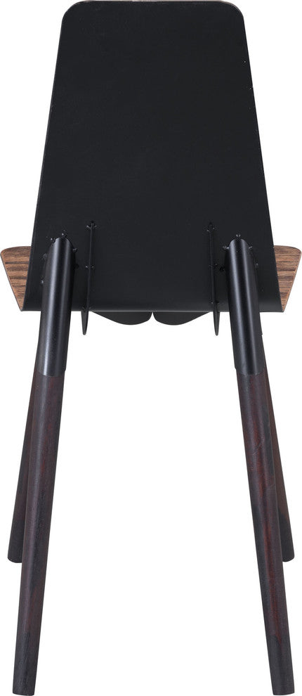 Zuo Modern Ignore Dining Chair Distressed Brown